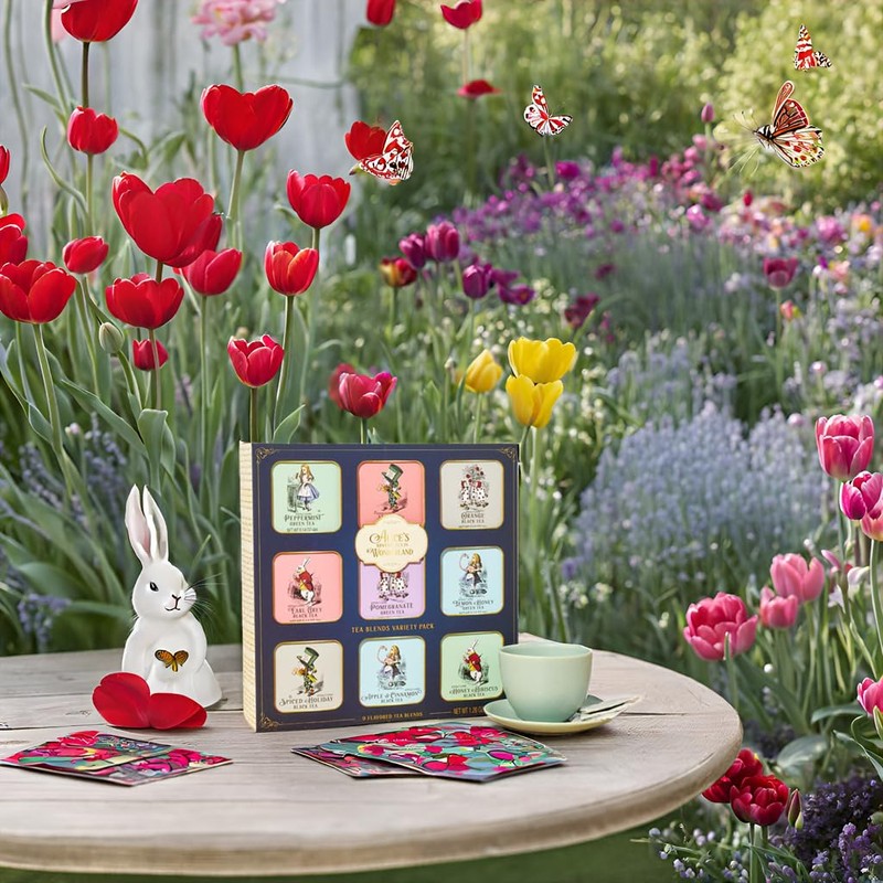 Alice’s Adventures in Wonderland, Assorted Tea Variety Pack, Includes 36