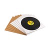 Kayritonz LP Record Insert Pads 12.5x12.5 inch One-Side White Corrugated