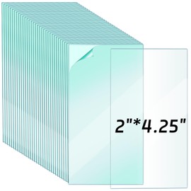 Saysurey 150 Pcs 2'' x 4.25'' Welding Clear Lenses Cover Replacement Transparent Universal Welding Protection Lens Mask Welding Lens