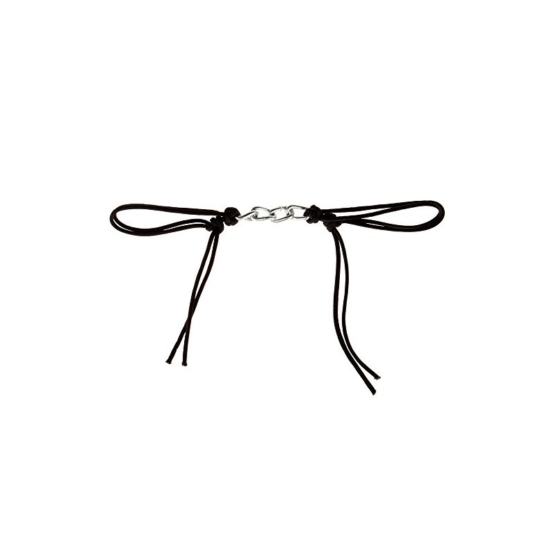 NRS Tie Chain Curb Strap Black