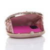 AJVANI Diamante embellished oval prom clutch bag