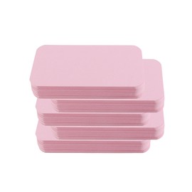 200Pcs Pink Blank Business Cards, 2" x 3.4" Mini Paper Cards for DIY Thank You, Greeting, Note, Gift Tags Label