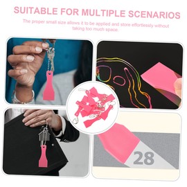 ARTIBETTER 20pcs Scratch Tool Resin Tools Labeling Stickers Color Stickers Sticker Scratching Tool Scraper Tool for Ticket Scrapers Portable Card Reader Plastic