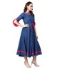Yash Gallery Vestido de mujer de algodón Cambric bordado con