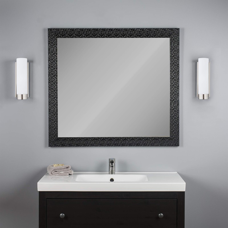 Elina Bathroom Vanity Light – Brushed Nickel w/Frosted Shade -