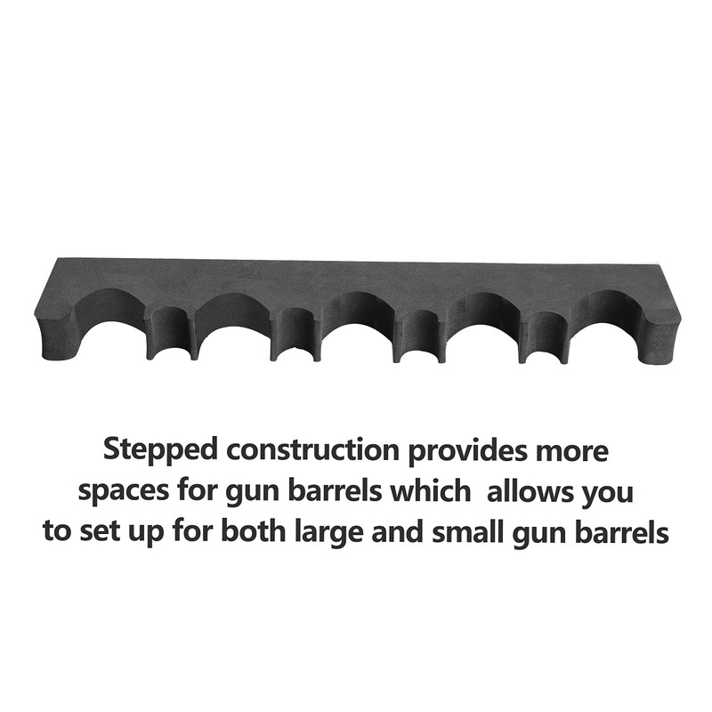 Adoreal 2 Pack Gun Rack for Storage, Safe Accessory for