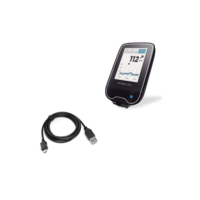 BoxWave Cable Compatible with Freestyle Libre Reader - DirectSync Cable,