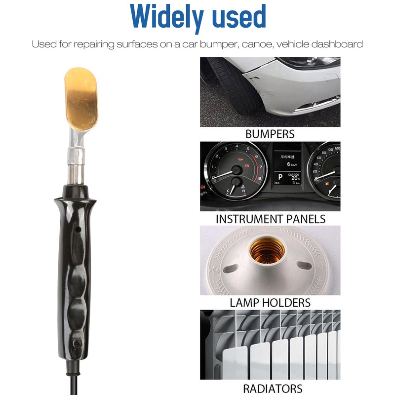 50W Electric Soldering Iron with Plastic Handle copper Flat Tip,Car
