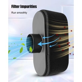 Oil Filter Compatible with Kawasaki FR730V FX730V FR691V FS691V FR600V FX691V FS651V FR651V FX600V Engines 49065-7007 49065-2057 11013-7047 11013-7049 11013-0752, with Air Filter Cleaner