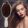 Peine para el cabello con cerdas cepillo antiestático masaje Peine