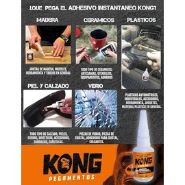 Genérico - Pegamento Kong Instantáneo de Cianoacrilato 1pz