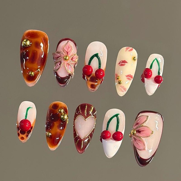 NailVesta DreamWear Collection – 100% Handcrafted 3D Press-On Nails |