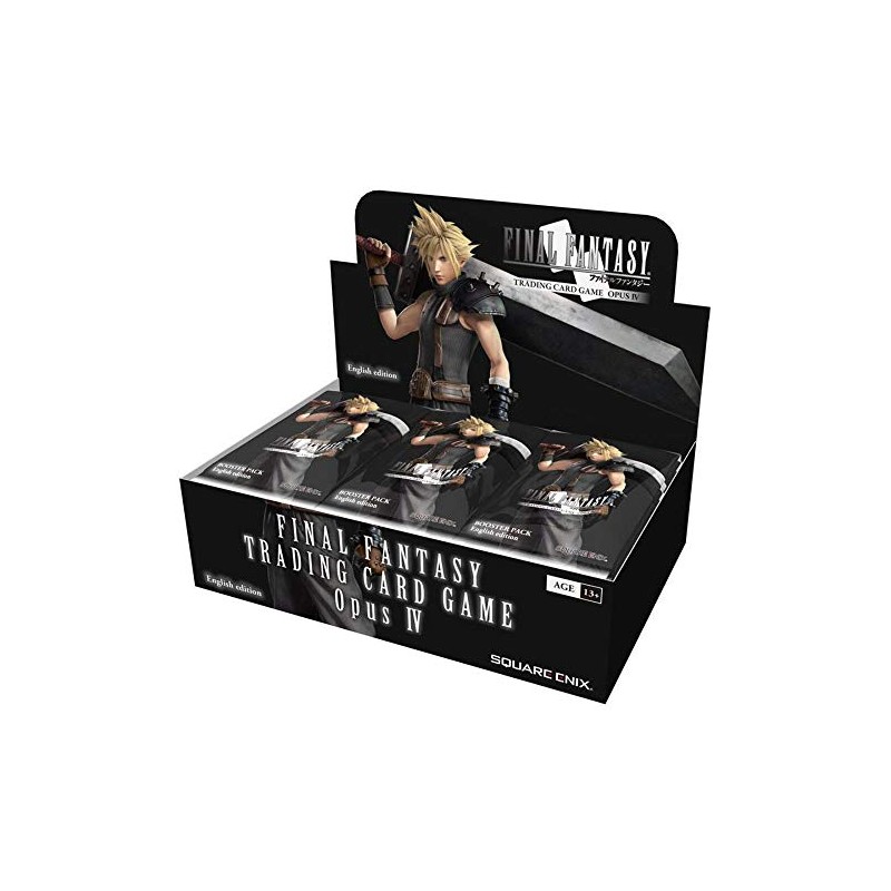 Final Fantasy TCG: Opus IV Collection Booster Display