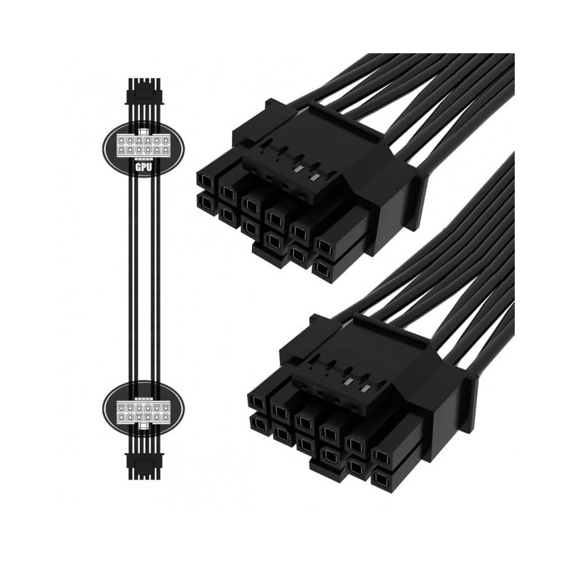 Xiwai 12VHPWR Power Modular Cable ATX3.0 PCI-E 5.0 16Pin to