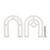 Stainless Steel Toilet Bathroom Partition Hardware Accessories Bracing Foot Adjustable