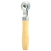 Tire Patch Roller, Wooden Handle Repair Tube Stitch Puncture Patch