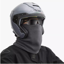 Neck Warmer, Face Cover, Hat, Cold Protection, [360° Extreme Warmth, Soft Feeling] Balaclava Hood Warmer Neck Cover, Winter (Gray)