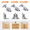 Bohaner 4 Pcs 165 Degree Corner Cabinet Hinges with Damper