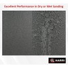 HARRI ABRASIVES Silicon Carbide Sandpaper Sheets - Wet/Dry Electrocoated -