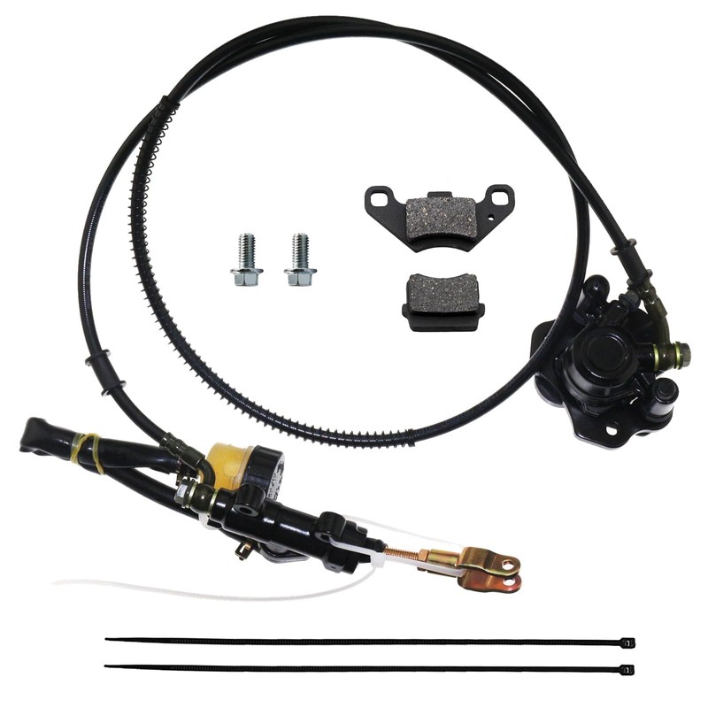 PRO BAT Rear Hydraulic Brake Assembly Caliper Master Cylinder Kit