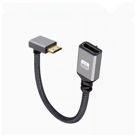VViViD Sun High Speed Mini HDMI (Male) to HDMI (Female) Converter Cable, HDMI Type A Female to HDMI Type C (Mini) Male, Micro HDMI (Male) to HDMI (Female) Converter Cable, HDMI Type A Female to HDMI