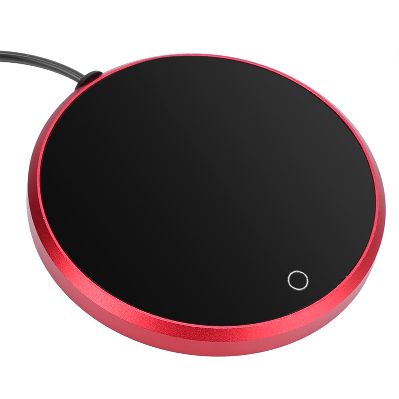 Waterproof Touch Heating Cup Mat Warm Pad Electric Coaster for