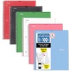 Five Star Cuaderno Espiral 1 Tema Reglas Universitarias Paquete de