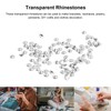 100pcs Transparent Rhinestones Mini Sharpened Bottom Exquisite Crystal Gems for