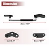 X AUTOHAUX Front Rear Door Opener Kits Door Shocks Struts
