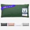 Wolkenfeld Cushion cover 40 x 80 cm, green, cuddly soft