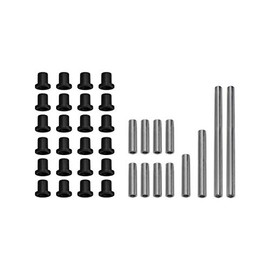 SuperATV Heavy Duty HDPE A Arm/Control Arm Bushing Kit for SuperATV Arms for Polaris Ranger 1000 Diesel/Crew (2015-2018) - Front and Rear - Stronger Than Stock