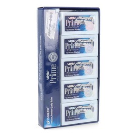 DORCO - Cuchillas de afeitar Prime de doble filo, 100 piezas