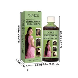 Hair Care Oil, 3 Counts/set Hair Strengthening Oil, Moisturizing Hair Care Product for Dry & Damaged Hair, Hair Care & Styling Product for Women & Men, Christmas Gift