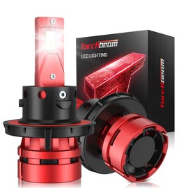 Torchbeam 9008 Fog Bulbs Combo, H13 Fog Light for ATVS, Fog Powersports Bulbs, 50000HRS Lifespan Plug and Play for ATVS, Pack of 2