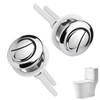 2 Pack Toilet Flush Button Replacement - 48 mm Universal