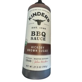Kinder's BBQ Sauce, Hickory Brown Sugar, 27.5 Ounces (Pack of 2).