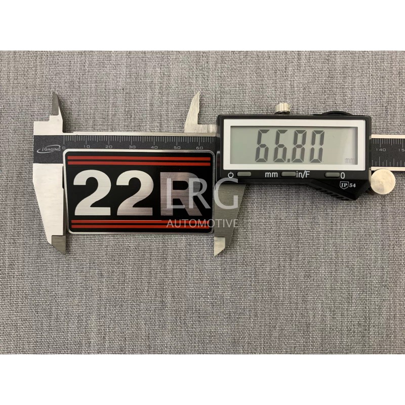 Toyota Genuine Toyota 22R Engine Plate Decal 4Runner Pickup Celica