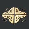 Dophee 4Pcs 2.5" Brass Flat Corners Bracket, Retro Table Corner