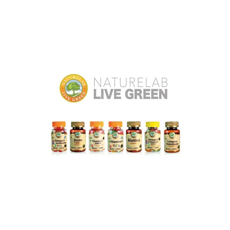 Colgeno Hidrolizado Vitamina C - 60 Cpsulas - Naturelab Sabor
