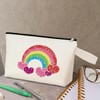 Koolmox 20 PCS Large Cosmetic Pouch with Bottom and Strap,