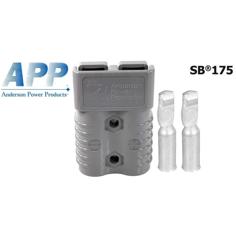 Anderson SB175 Power Ground Quick Disconnect 175A (Grey (4 AWG))