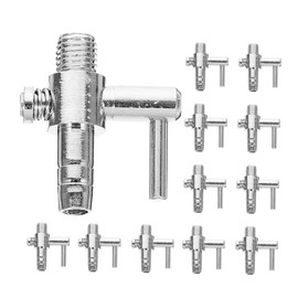 Sosoport High Performance Fish Tank Oxygen Pump 12pcs Air Valve Distributor Lever Aquarium Air Valve