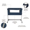 Dream On Me Waves 3-in-1 Baby Bassinet, Bedside Sleeper and
