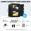 YAYAG 2.5 Cuft Safe Box, Fireproof Waterproof Safety Home Safe