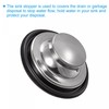 sourcing map Kitchen Sink Stopper for Garbage Disposals Drain Stopper