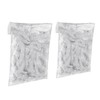 Disposable Shower Caps 200pcs Transparent Waterproof Hair Care High Elasticity