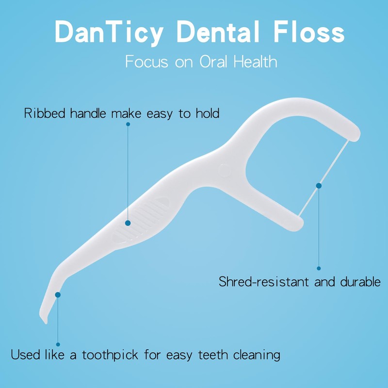 Extra Strong Dental Floss Picks | Professional Clean Flosser Picks