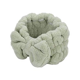 Diademas De Maquillaje Para Mujeres, Accesorios Para El Cabello Para El Cabello Con Banda Para El Cabello Con Fuerte Absorción De Agua Maquillaje Para Lavado De Cara/Maquillaje/Ducha/Spa(Verde)