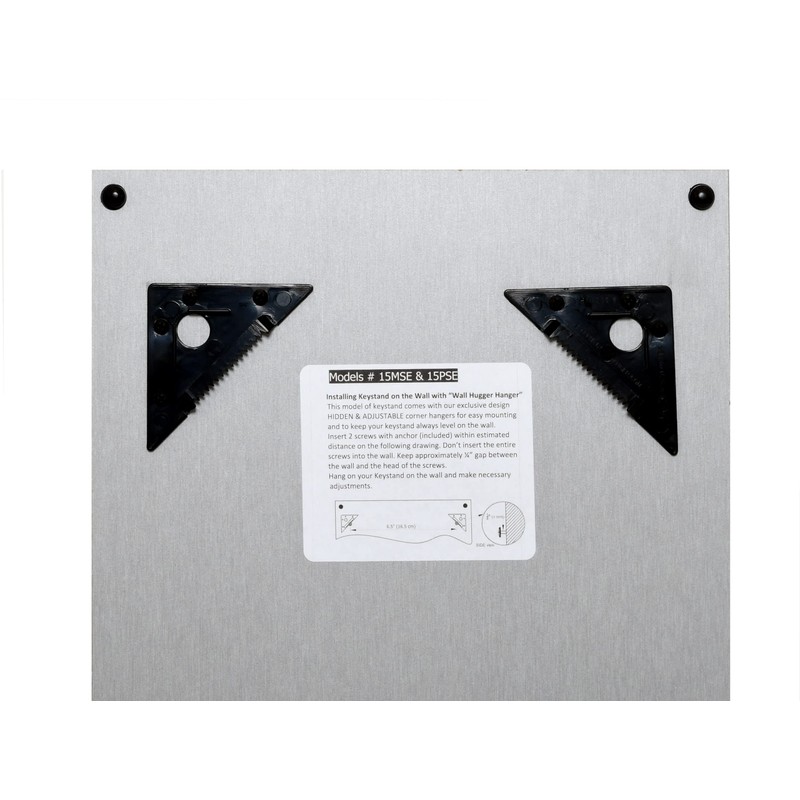 International Stand Company Key Holder 15PSE, Compact with15 Numbered Hooks