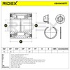 RIDEX Wheel Bearing Kit 654W0977 Rear Outer Diameter: 55 mm